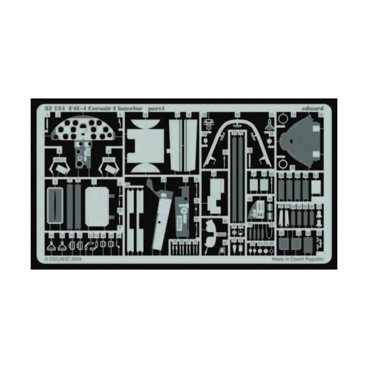 F4U-4 Corsair I Interior für Trumpeter Bausatz - Eduard Accessories...