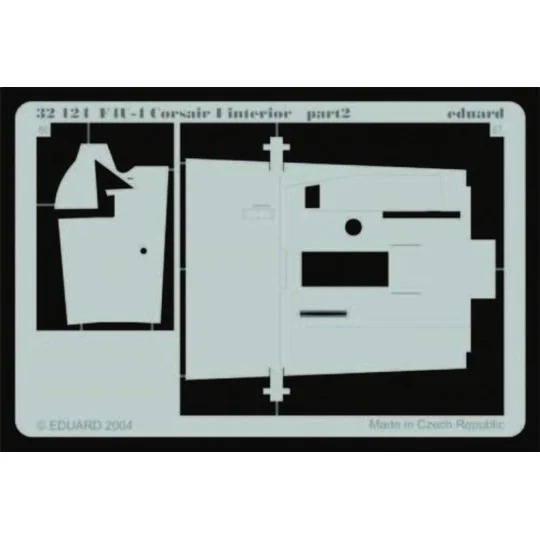 F4U-4 Corsair I Interior für Trumpeter Bausatz, 1/32 - Eduard Acces... F4U-4 Corsair I Interior für Trumpeter Bausatz, 1/32 - Eduard Acces...