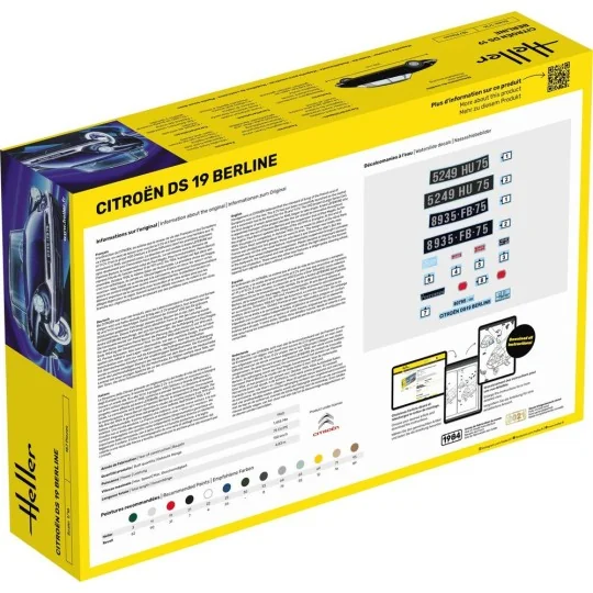 STARTER KIT Citroen DS 19 - Heller 56795