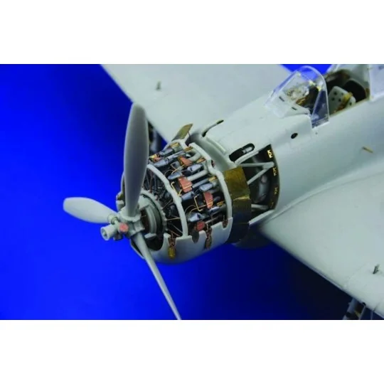 A6M2 Zero type 21 engine für Tamiya Bausatz 60317 - Eduard Accessor...