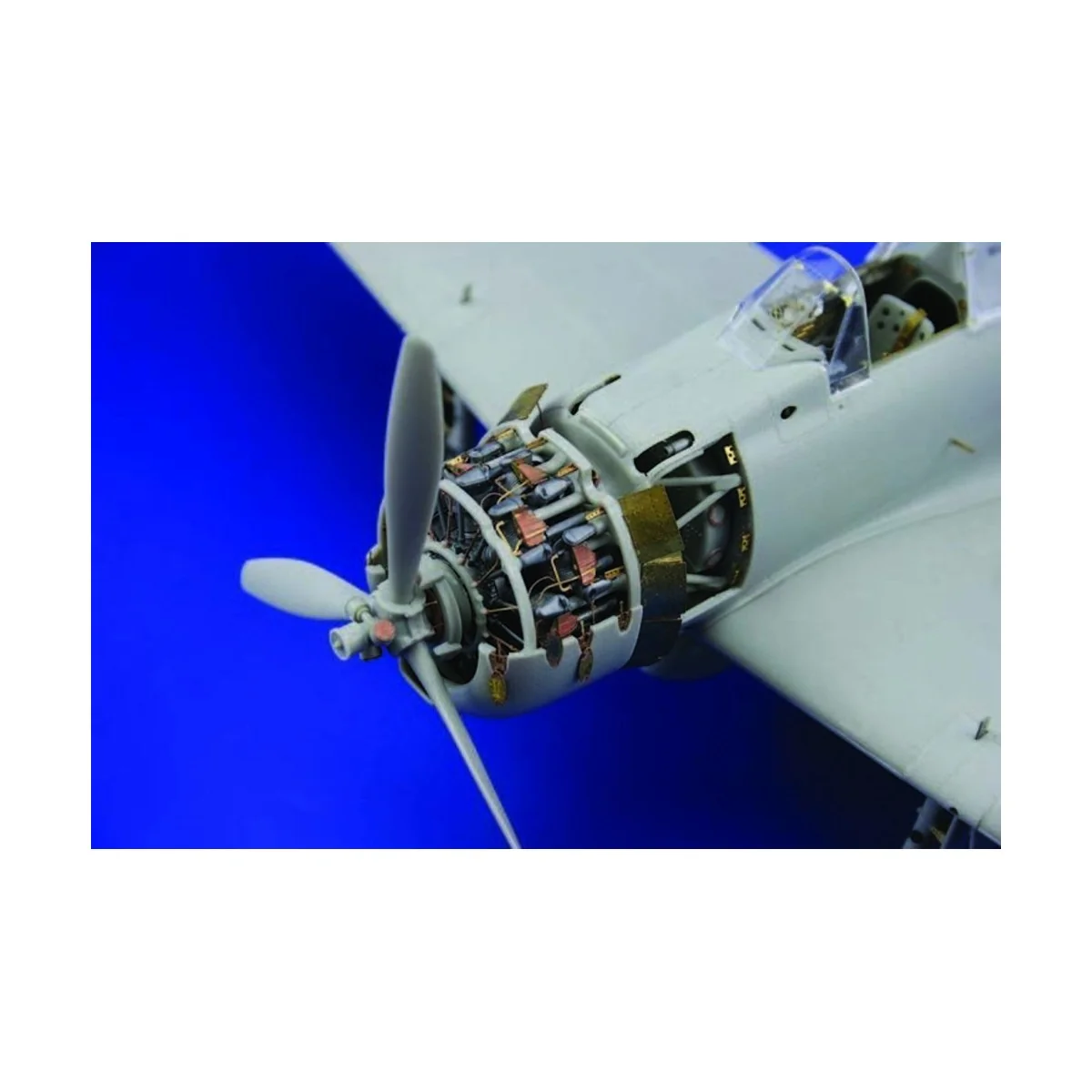 A6M2 Zero type 21 engine für Tamiya Bausatz 60317, 1/32 - Eduard Ac...