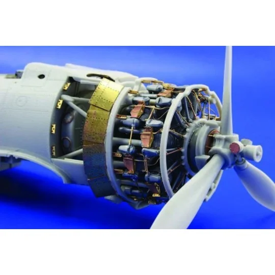 A6M2 Zero type 21 engine für Tamiya Bausatz 60317 - Eduard Accessor...