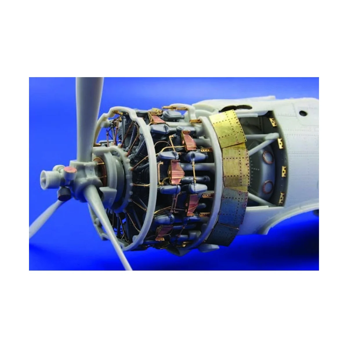 A6M2 Zero type 21 engine für Tamiya Bausatz 60317 - Eduard Accessor...