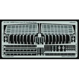 A6M2 Zero type 21 landing flaps für Tamiya Bausatz, 1/32 - Eduard A...