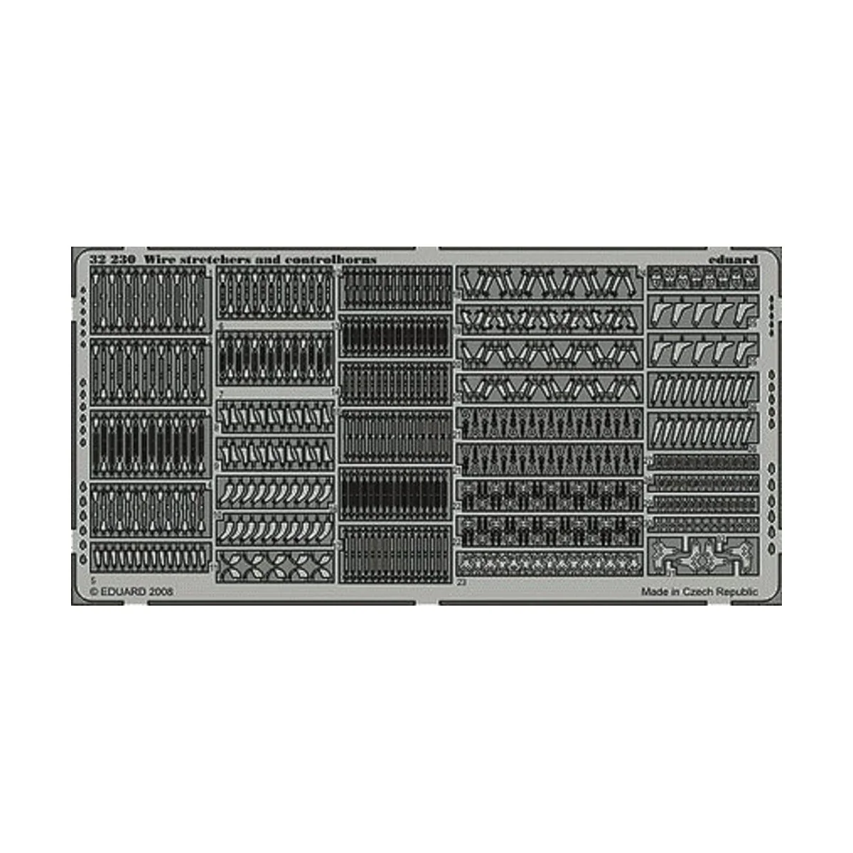 Wire stretchers & controlhorns - Eduard Accessories 32230