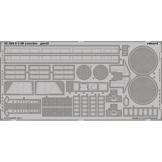 F-14D exterior for Trumpeter - Eduard Accessories 32269