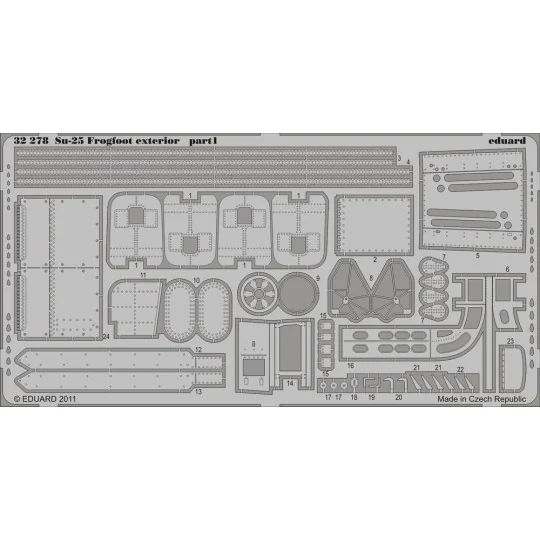 Su-25 Frogfoot exterior for Trumpeter - Eduard Accessories 32278
