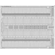 B-17G landing flaps for HK Models, 1/32 - Eduard Accessories 32337