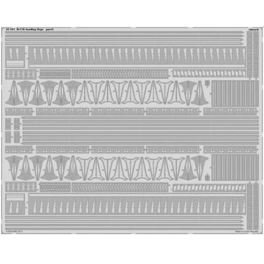B-17G landing flaps for HK Models - Eduard Accessories 32337