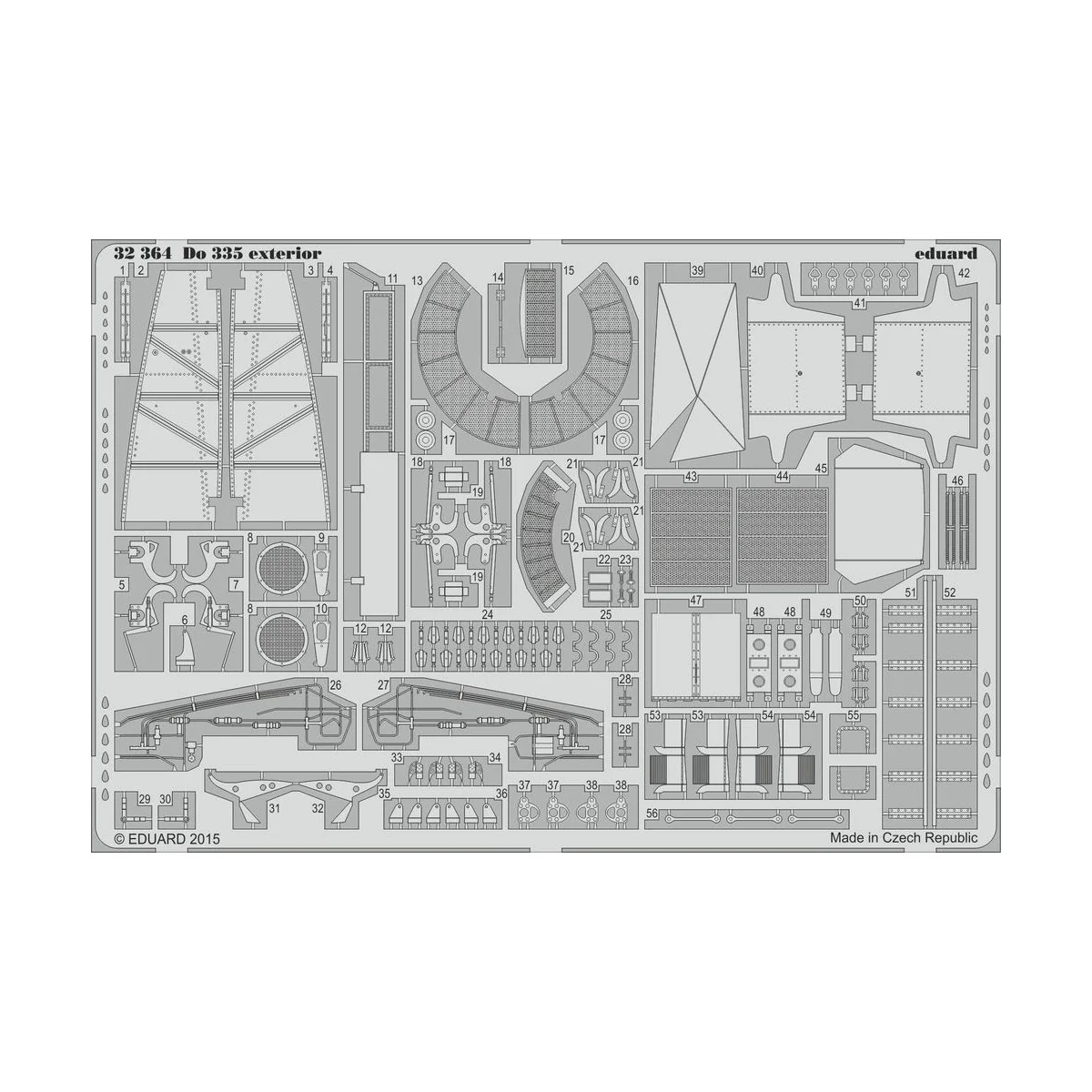 Do 335 exterior for HKM - Eduard Accessories 32364