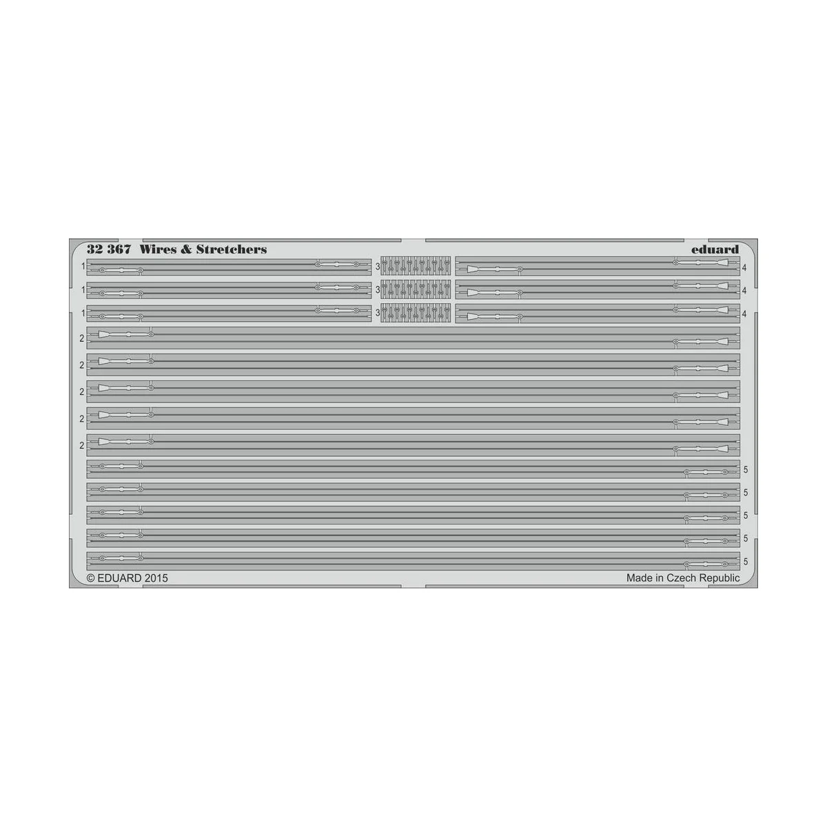 Wires & Stretchers STEEL - Eduard Accessories 32367