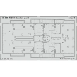 MH-60S interior for Academy, 1/35 - Eduard Accessories 32371