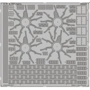 B-17E/F engines for HKM - Eduard Accessories 32397