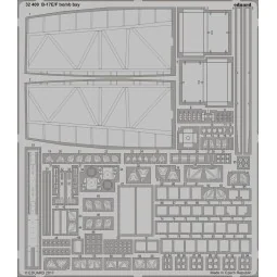 B-17E/F bomb bay for HKM, 1/32 - Eduard Accessories 32400