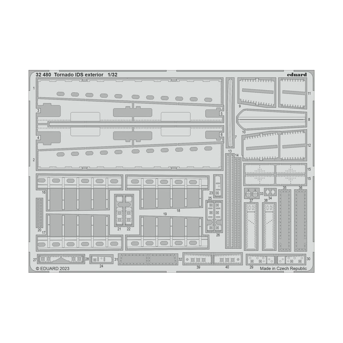 Tornado IDS exterior for ITALERI - Eduard Accessories 32480