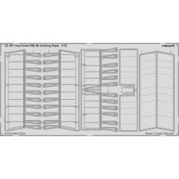 Hurricane Mk.IIb landing flaps 1/32 REVELL - Eduard Accessories 32481
