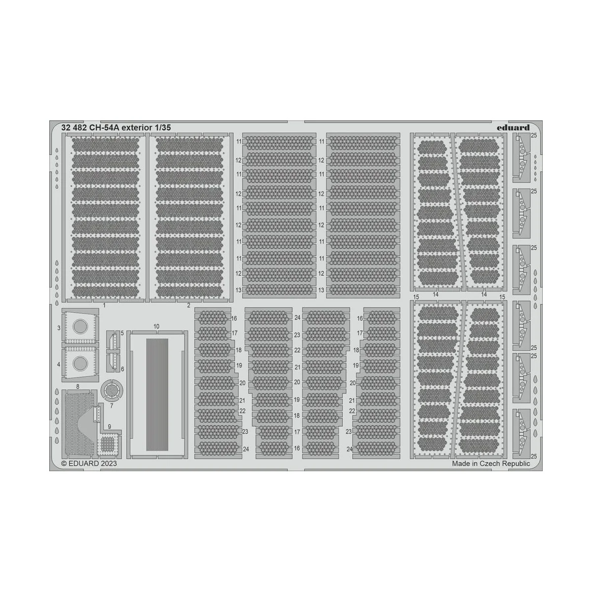 CH-54A exterior 1/35 ICM, 1/35 - Eduard Accessories 32482