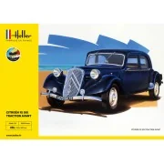 STARTER KIT Citroen 15 SIX Traction Avant, 1/8 - Heller 56799
