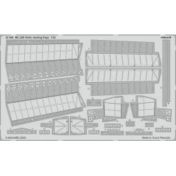 MC.205 Veltro landing flaps ITALERI - Eduard Accessories 32492