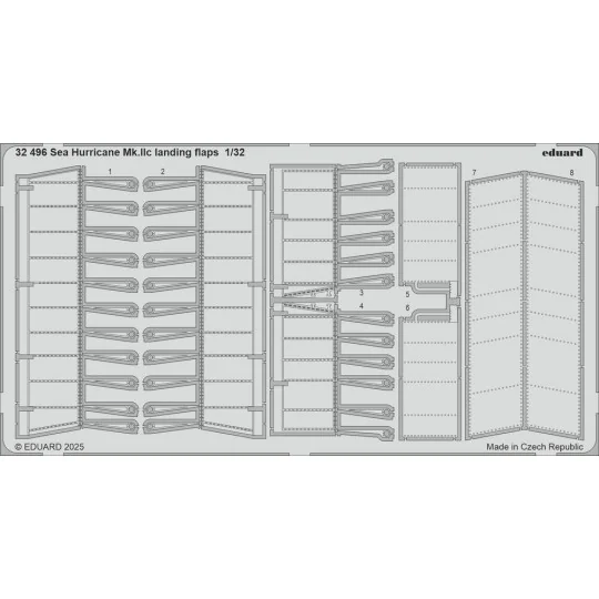 Sea Hurricane Mk.IIc landing flaps for Revell - Eduard Accessories ...