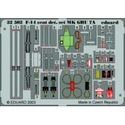 F-14A Tomcat ejection Seat für Tamiya Bausatz - Eduard Accessories ...