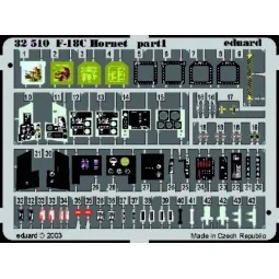 F-18C interior für Academy Bausatz, 1/32 - Eduard Accessories 32510
