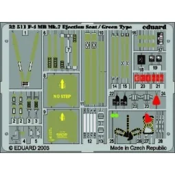 F-4 Phantom II ejectin seat/green type für Tamiya Bausatz - Eduard ...