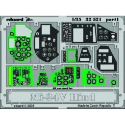 Mi-24V Hind - Eduard Accessories 32521