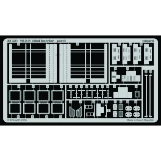 Mi-24V Hind, 1/35 - Eduard Accessories 32521
