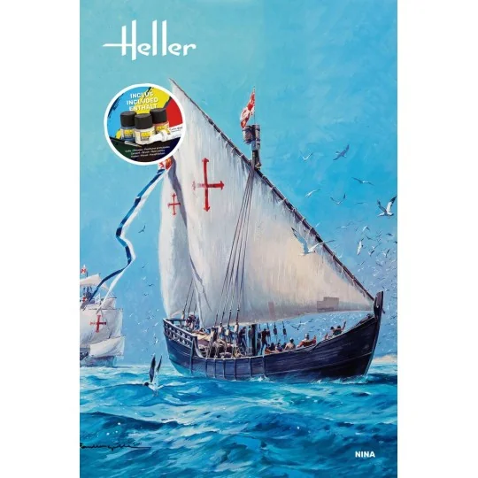 STARTER KIT Nina, 1/75 - Heller 56815 STARTER KIT Nina, 1/75 - Heller 56815