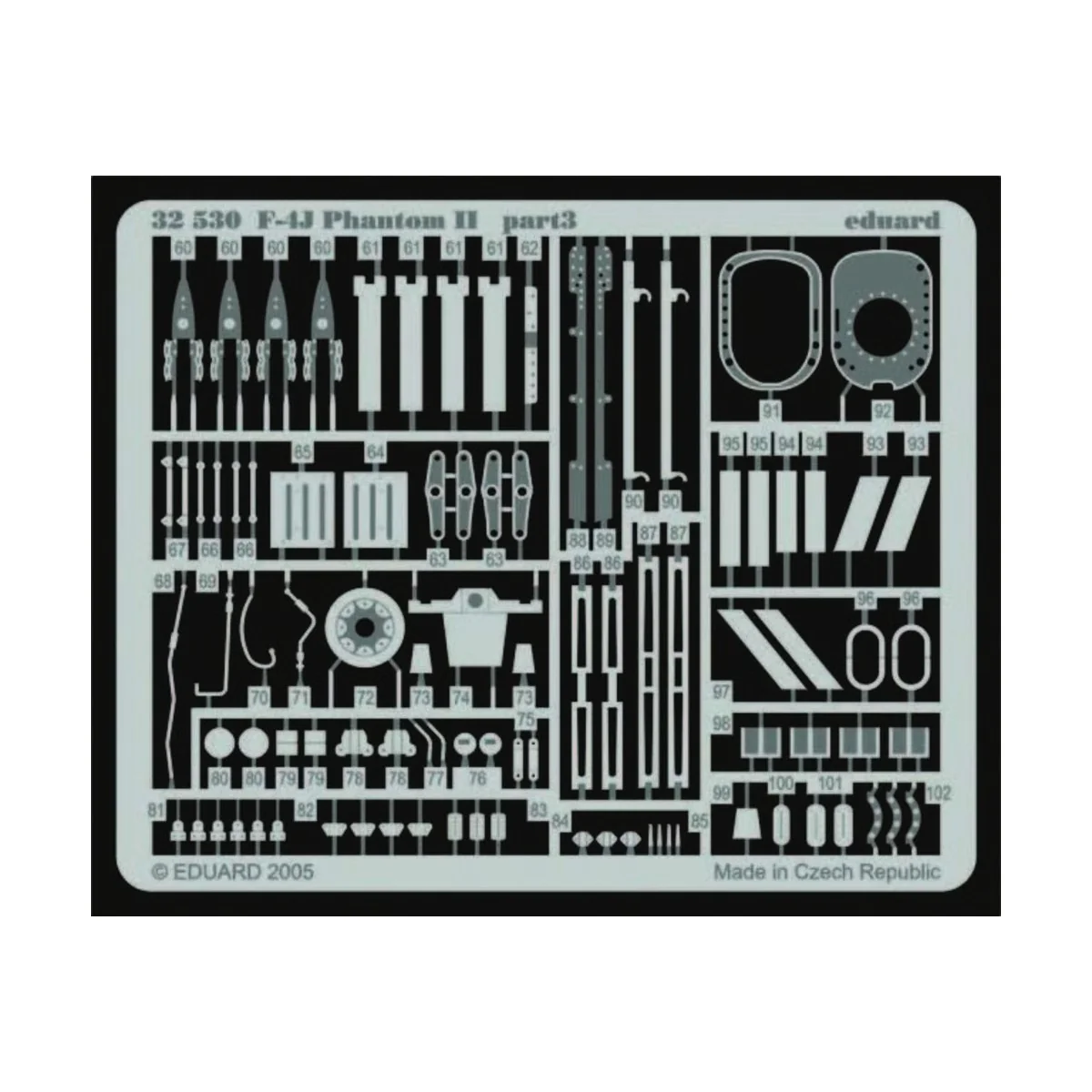 F-4J Phantom II für Tamiya Bausatz - Eduard Accessories 32530