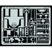 Ki-84 Hayate interior für Hasegawa Bausatz - Eduard Accessories 32542