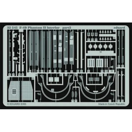 F-4D Phantom II interior für Tamiya Bausatz, 1/32 - Eduard Accessor...
