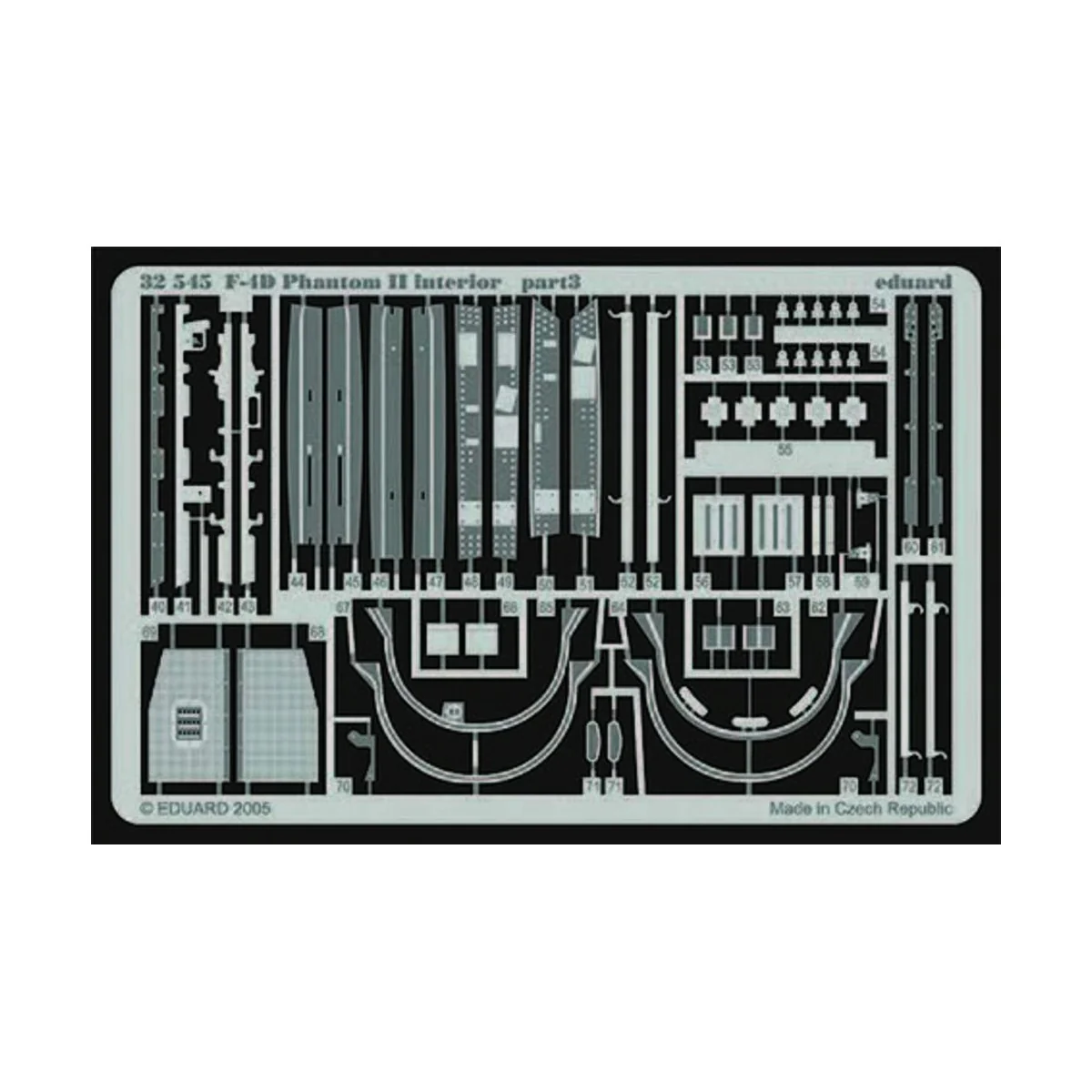 F-4D Phantom II interior für Tamiya Bausatz - Eduard Accessories 32545