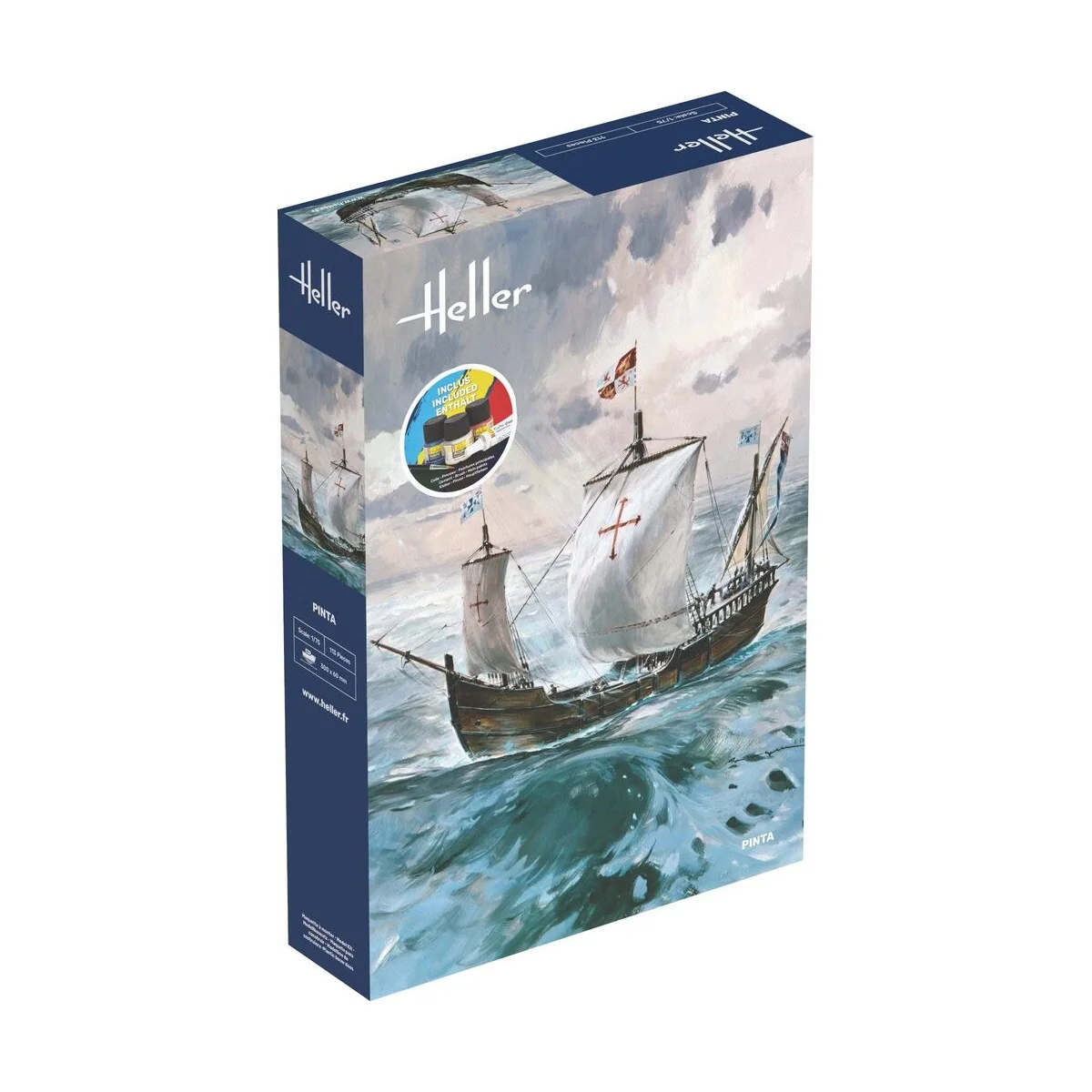 STARTER KIT Pinta, 1/75 - Heller 56816 STARTER KIT Pinta, 1/75 - Heller 56816