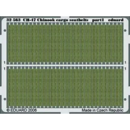 CH-47 Chinook cargo seatbelts für Trumpeter Bausatz - Eduard Access...