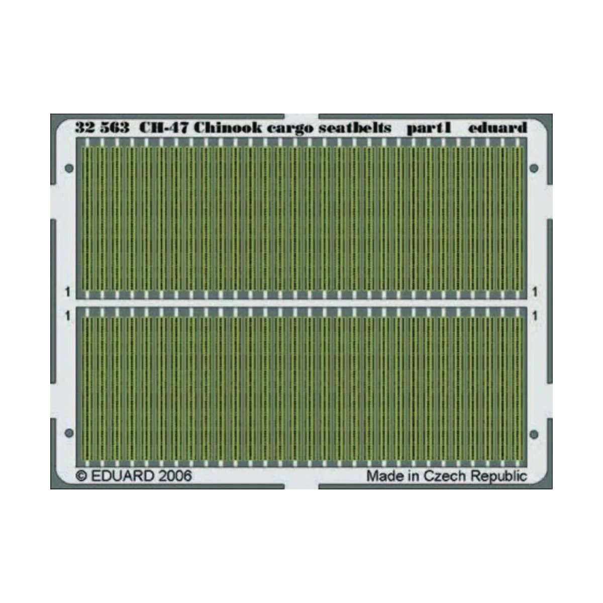 CH-47 Chinook cargo seatbelts für Trumpeter Bausatz - Eduard Access...