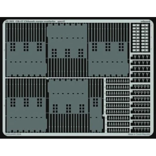 CH-47 Chinook cargo seatbelts für Trumpeter Bausatz - Eduard Access...