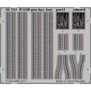 P-51D gun bay late for Tamiya, 1/32 - Eduard Accessories 32721