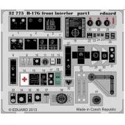 B-17G front interior S.A. for HK Models - Eduard Accessories 32775