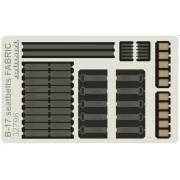 B-17 seatbelts FABRIC for HK Models, 1/32 - Eduard Accessories 32796