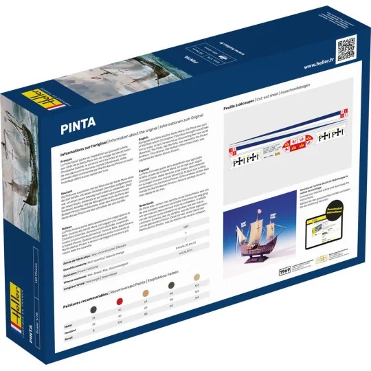 STARTER KIT Pinta, 1/75 - Heller 56816 STARTER KIT Pinta, 1/75 - Heller 56816