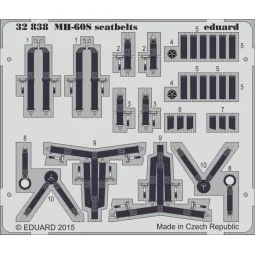 MH-60S searbelts for Academy - Eduard Accessories 32838
