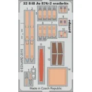 Ju 87G-2 seatbelts for Trumpeter, 1/32 - Eduard Accessories 32848