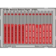 Remove Before Flight STEEL - Eduard Accessories 32886
