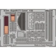 Sopwith F.1 Camel for Wingnut Wings, 1/32 - Eduard Accessories 32911