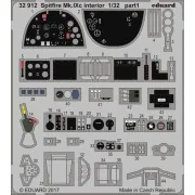 Spitfire Mk.IXc interior for Revell, 1/32 - Eduard Accessories 32912 Spitfire Mk.IXc interior for Revell, 1/32 - Eduard Accessories 32912
