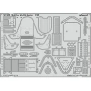 Spitfire Mk.II interior for Revell, 1/32 - Eduard Accessories 32936