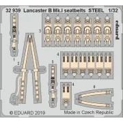 Lancaster B Mk.I seatbelts STEEL f.HKM, 1/32 - Eduard Accessories 3...