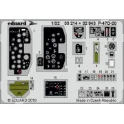 P-47D-20 interior for Trumpeter, 1/32 - Eduard Accessories 32943